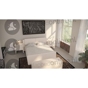 Opberg boxspring 140 x 220 cm- stofkleur 7014