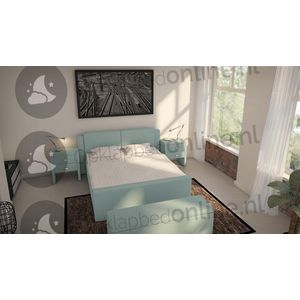 Elektrische boxspring 180 x 200 cm- stofkleur 7076