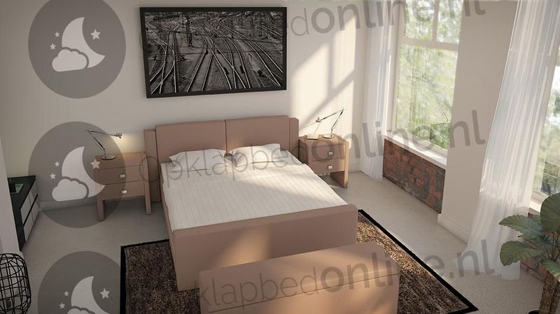 Elektrische boxspring 180 x 200 cm- stofkleur 5081