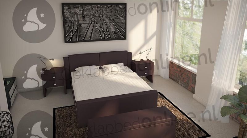 Elektrische boxspring 160 x 190 cm- stofkleur 7073