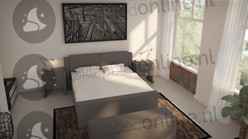 Elektrische boxspring 160 x 190 cm- stofkleur 5022