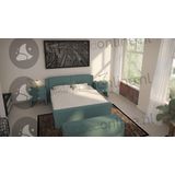 Elektrische boxspring 160 x 200 cm- stofkleur 7017