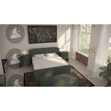 Elektrische boxspring 140 x 190 cm- stofkleur 7075