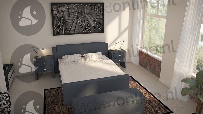 Elektrische boxspring 140 x 200 cm- stofkleur 1510