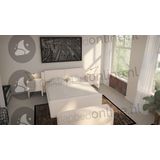 Standaard boxspring 200 x 220 cm- stofkleur 7014