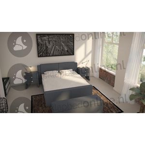 Elektrische boxspring 160 x 200 cm- stofkleur 5020