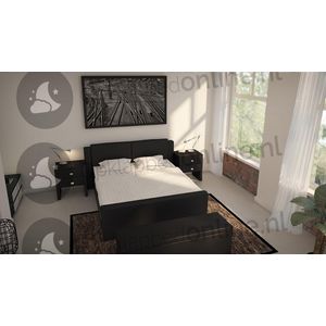 Opberg boxspring 180 x 200 cm- stofkleur 5021