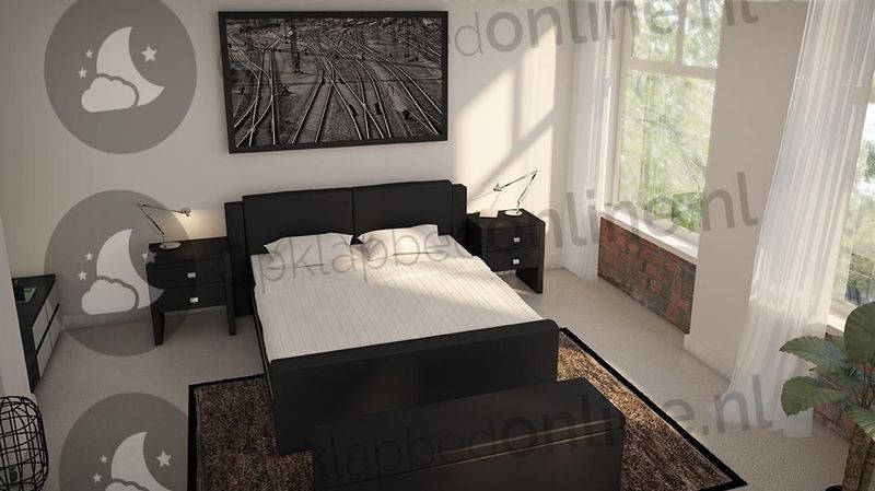 Opberg boxspring 200 x 220 cm- stofkleur 5021