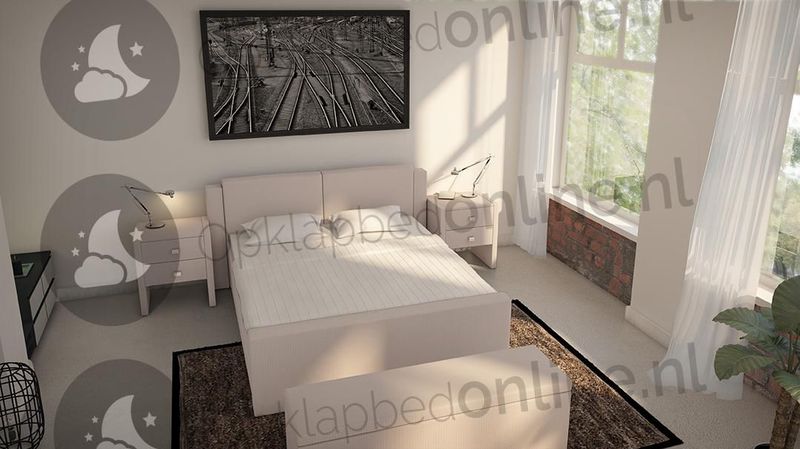 Elektrische boxspring 140 x 190 cm- stofkleur 7070