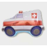 Baby Birthday Party set kinderen speelgoed auto aluminium ballon  stijl: ambulance