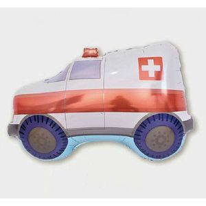 Baby Birthday Party set kinderen speelgoed auto aluminium ballon  stijl: ambulance