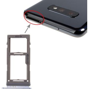 SIM-kaartlade + Micro SD-kaartlade voor Galaxy S10+ / S10 / S10e(Blauw)