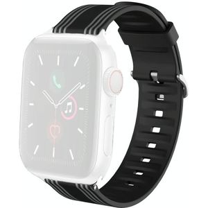 Siliconen vervangbare horlogeband voor Apple Watch Series 6 & SE & 5 & 4 44mm / 3 & 2 & 1 42mm(2)