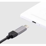 Aluminium Micro USB naar USB 3.1 Type-C Converter Adapter voor Nokia N1  MacBook 12 inch  Xiaomi Mi 4C  LeTV Smartphone (zilverkleurig)