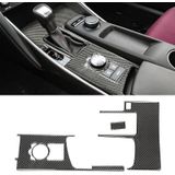 Car Carbon Fiber Gear Position Panel Decoratieve Sticker voor Lexus IS250 2013-  Left Drive B Stijl