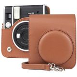 Full Body Camera Retro PU lederen tas met riem voor Fujifilm Instax Mini 40