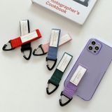 3PCS Mobiele Telefoon Case Polsband Lanyard Schooltas Hanger Decoratie (Wit)