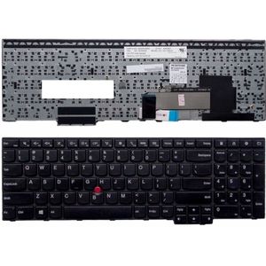 Amerikaanse versie Engels Laptop toetsenbord met wijzen stokken voor IBM Lenovo Thinkpad E550 / E555 / E550C