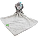 Baby troostende baby multi-functie slapen pluche opslag deken cartoon dierlijke handdoek (hond)