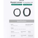 Voor PlayStation VR2 Hifylux Bijziendheid Bril Asferische Hars Lens (-1.0D)