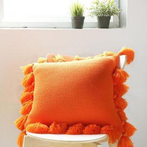 Woninginrichting Lantern Ball Pillowscase Zonder Kern  Grootte: 45x45cm (Bright Orange)