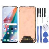 Origineel LTPO AMOLED MATERIAAL LCD-scherm en digitizer Volledige montage voor Oppo Zoek X3 / Find X3 Pro CPH2173 PEEM00 PEDM00