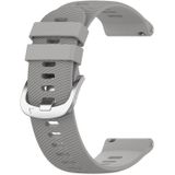 Voor Garmin Approach S40 20 mm effen kleur zachte siliconen horlogeband