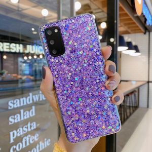 Voor Samsung Galaxy S23 5G Glitter Glitter Drop Glue TPU-telefoonhoes