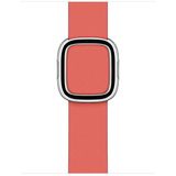 Modern Style Lederen horlogeband voor Apple Watch Series 6 & SE & 5 & 4 40mm / 3 & 2 & 1 38mm (Watermeloen Rood)
