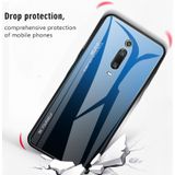 Voor Xiaomi Redmi K20 / K20 Pro / Mi 9T / Mi 9T Pro Gradient Color Glass Case (Sky Blue)