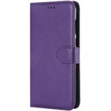 Voor Huawei Mate 10 Lite Solid Color Horizontal Flip Protective Case met Holder & Card Slots & Wallet & Photo Frame & Lanyard(Purple)