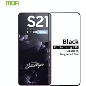 Voor Samsung Galaxy S30 / S21 MOFI 9H 2.5D Full Screen Tempered Glass Film(Zwart)