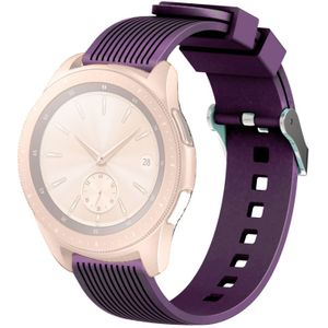 Verticale Nerf polsband horlogeband voor Galaxy Watch 42mm (paars)