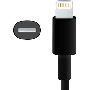 Hoge kwaliteit USB Sync Data / laad kabel voor iPhone 6 / 6S & 6 Plus / 6S Plus  iPhone 5 & 5S & 5C  iPad Air  Kabel lengte: 1 meter (zwart)