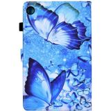 Voor Huawei Matepad SE 10.4 2022 Gekleurde Tekening Stiksels Flip Lederen Tablet Case (Vlinders)