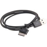 USB 3.0 Data Sync Lader Kabel voor Asus Eee Pad Transformer Prime TF502 TF600T TF701T TF810, Lengte: 1m(zwart)