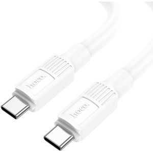 hoco X84 60W USB-C / Type-C naar USB-C / Type-C solide oplaadgegevenskabel (Lengte): 1m