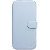 QIALINO magnetische gesp telefoon lederen case met kaartsleuf voor iPhone 13 mini (Sierra Blue)