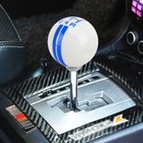 Universele voertuig bal vorm gemodificeerde hars shifter Manual 5-Speed Gear Shift knop (blauw)