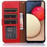 Voor Nokia G100 Khazneh Litchi Texture Leather Rfid Phone Case