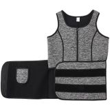 Neopreen Mannen Sport Body Shapers Vest Taille Body Shaping Corset  Grootte: L