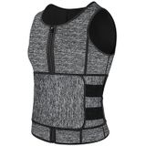 Neopreen Mannen Sport Body Shapers Vest Taille Body Shaping Corset  Grootte: L