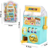 Kinderen puzzel mini Shake machine Game Toy handleiding Shake muziek capsule machine (trolley Shaker)