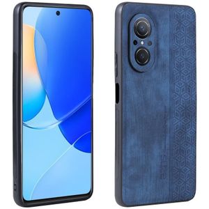 Voor Huawei nova 9 SE / Honor 50 SE AZNS 3D Relif Skin Feel Phone Case (Saffierblauw)