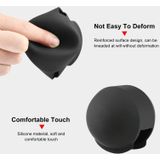 For Insta360 X3 PULUZ Invisible Dive Case Lens Guard Silicone Protective Cover (Black)