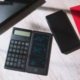 Schrijven Pad Calculator Business Kladblok Innovatieve Schrijfblok  Stijl: Knop Batterij