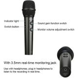 Yanmai SF-950 120 Degree Rotation Head 3.5mm Jack Studio Stereo Recording Microphone  Cable Length: 1.3m  BOYA BY-HM2 Professional Handheld Condenser Microphone 3.5mm Headphone Port with 8 Pin / Type-C / USB Interface 1.2m Extension Cable & Holder