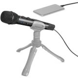 Yanmai SF-950 120 Degree Rotation Head 3.5mm Jack Studio Stereo Recording Microphone  Cable Length: 1.3m  BOYA BY-HM2 Professional Handheld Condenser Microphone 3.5mm Headphone Port with 8 Pin / Type-C / USB Interface 1.2m Extension Cable & Holder