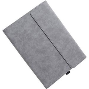 For Microsoft Surface Pro 9 Tablet Protective Case Holder(South African Sheepskin Gray Case)