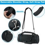 Bluetooth Speaker Portable Single-Shoulder Strap Bluetooth Speaker Storage Bag Accessoires voor JBL Boombox Storage Bag(Zwart)
